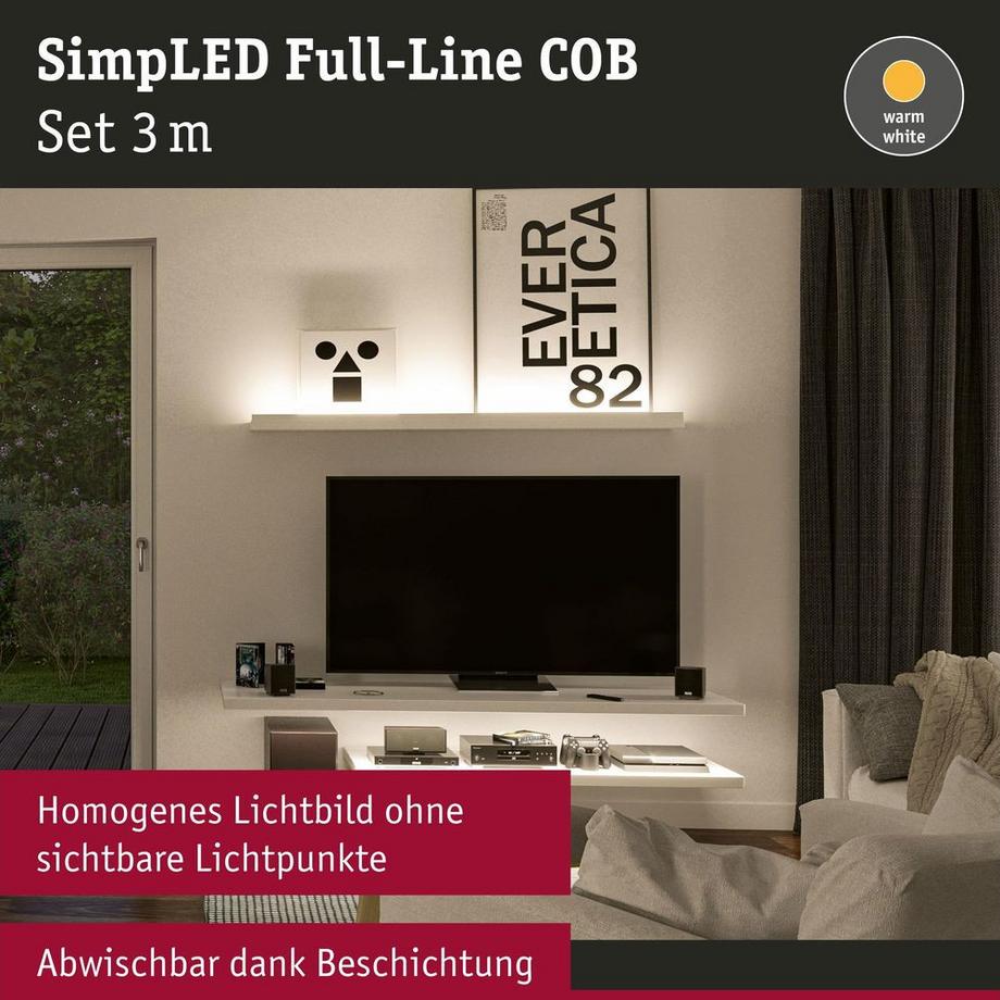 Paulmann  LED-Stripe SimpLED Strip Set COB 