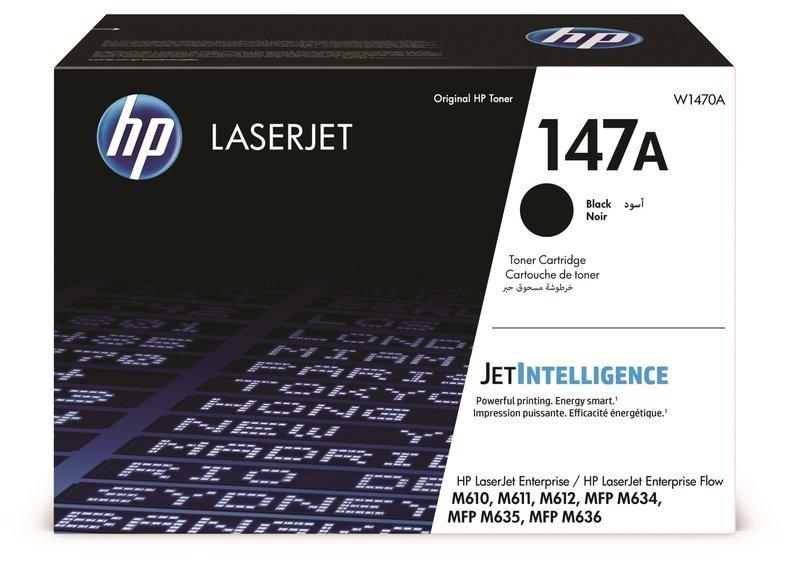 Hewlett-Packard  HP Toner-Modul 147A schwarz W1470A LJ Enterprise M610 10'500 S. 