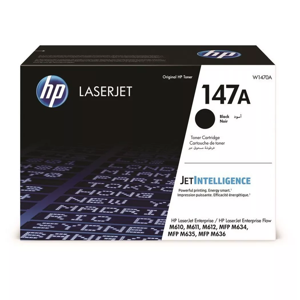 Hewlett-Packard – HP Toner-Modul 147A schwarz W1470A LJ Enterprise M610 10’500 S., One Size