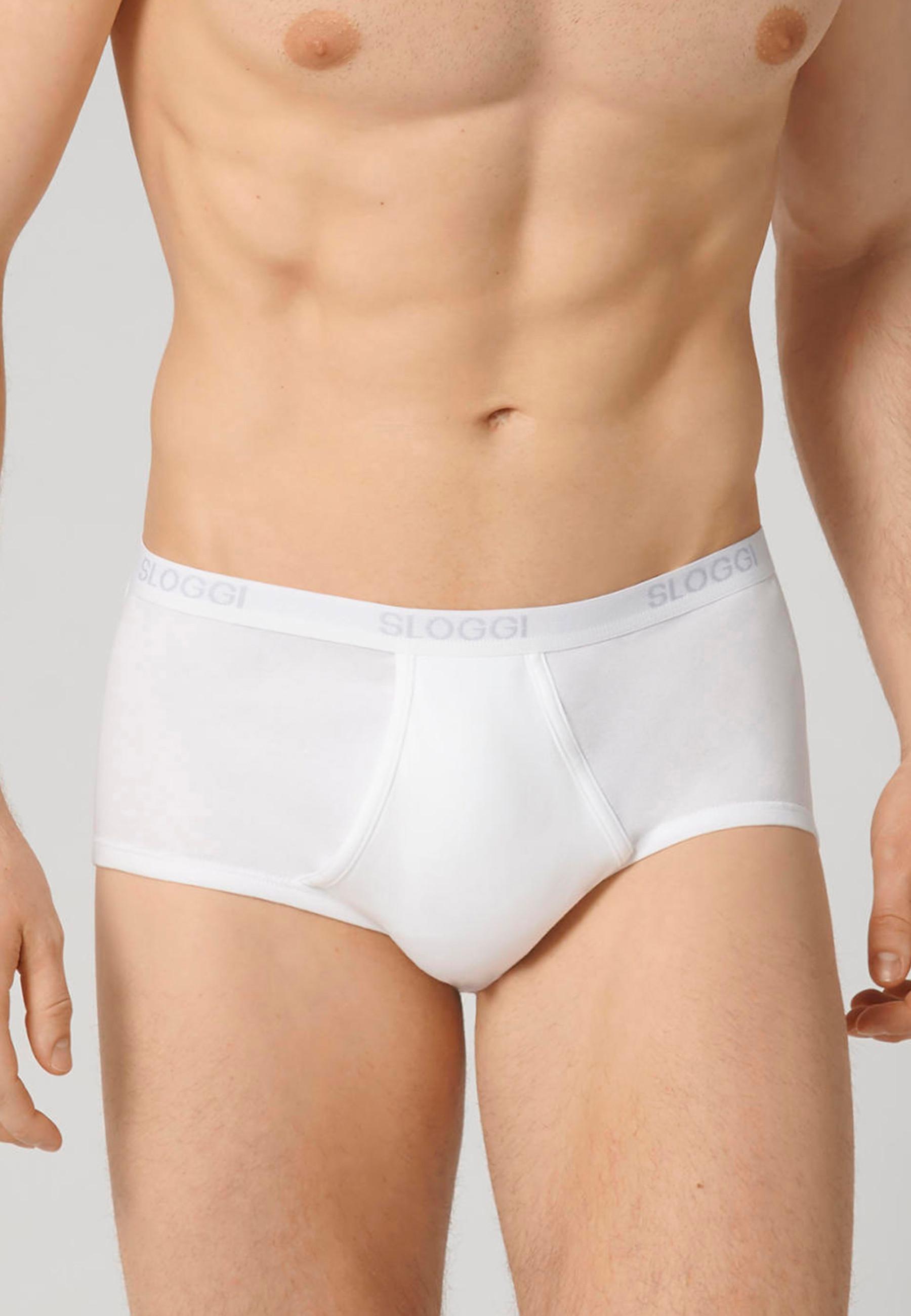 Image of 3er-pack Slips ,maxi Sloggi® Men Mit Eingriff. Herren Weiss XXL