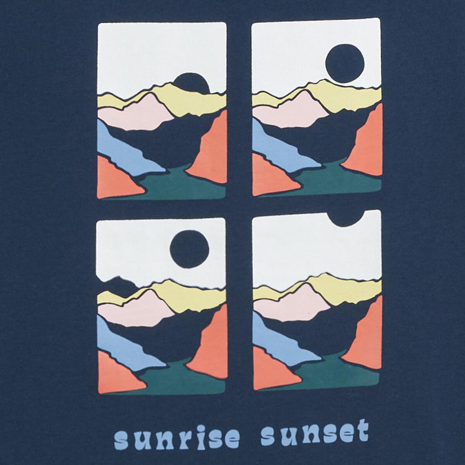 La Redoute Collections  Kurzarm-T-Shirt mit Landschaftsdruck 