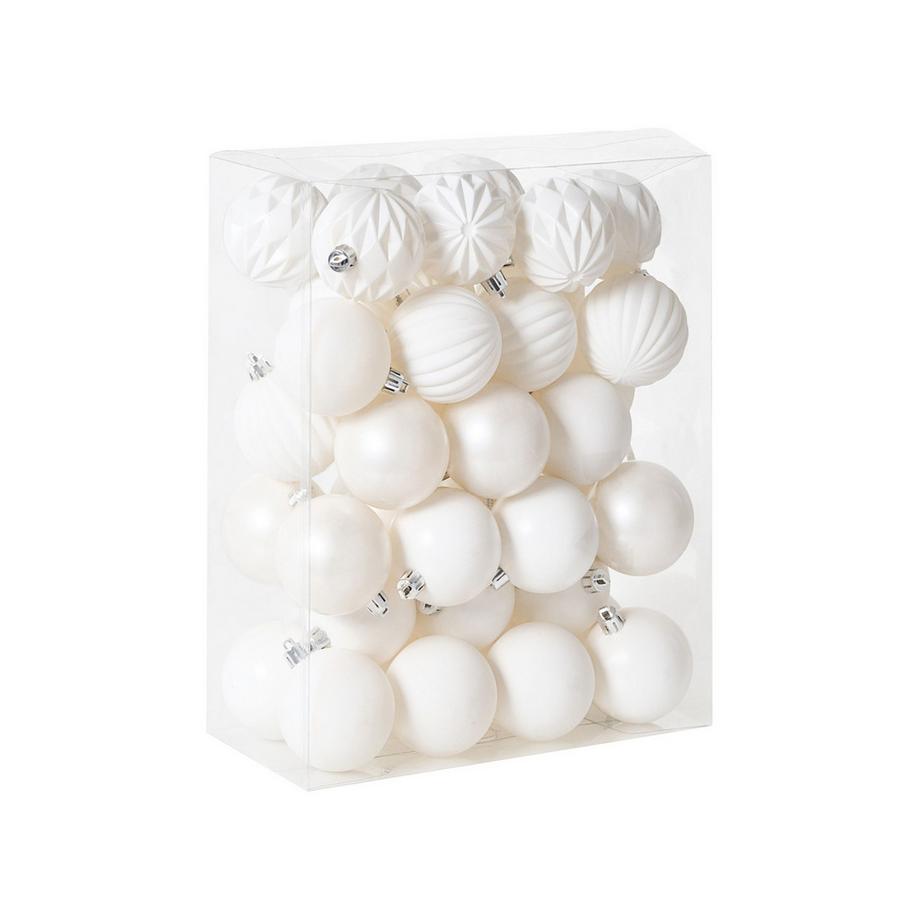 Set di 40 palline decorative en Materiale sintetico Classico SAIMAA