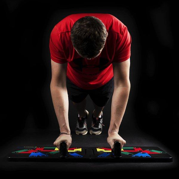 GladiatorFit  Multifunktionales "Push Up Board" für Liegestütze 