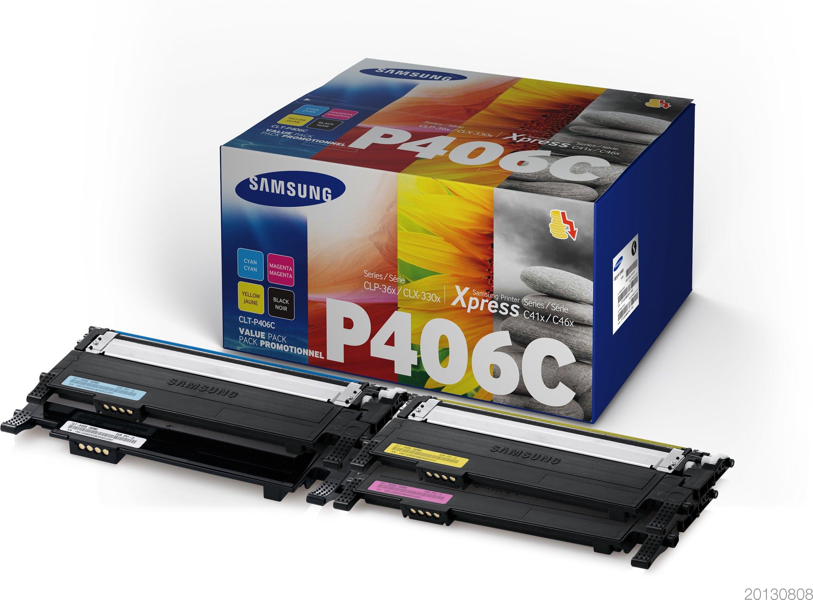 Hewlett-Packard  SAMSUNG Toner Rainbow Kit CMYBK SU375A CLP 360/CLX-3300 1000/1500 S. 