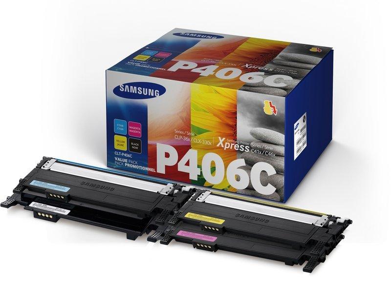 Hewlett-Packard  SAMSUNG Toner Rainbow Kit CMYBK SU375A CLP 360/CLX-3300 1000/1500 S. 