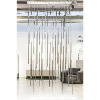 KARE Design Lampe suspendue Living Vegas Deluxe Chrome LED  