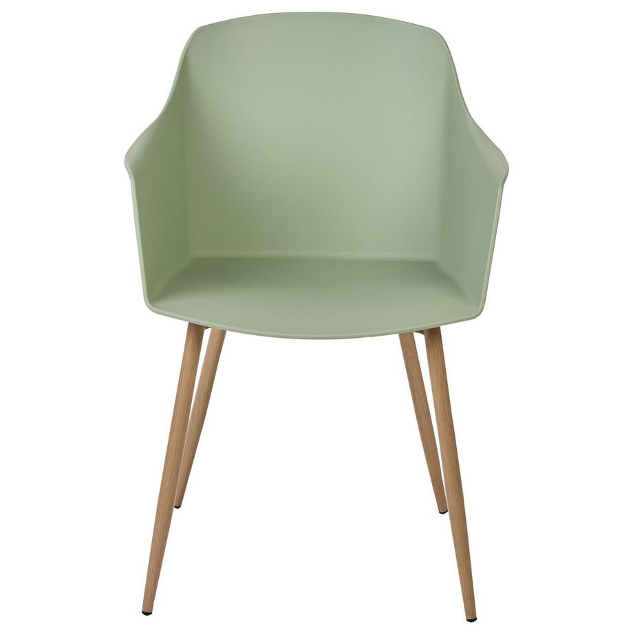 Beliani Set di 2 sedie da pranzo en Materiale sintetico Scandinavo FONDA II  