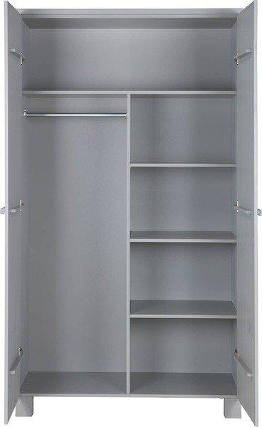 mutoni Armoire Dennis pin gris béton  