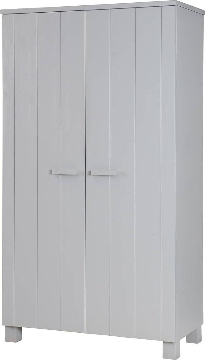 mutoni Armoire Dennis pin gris béton  