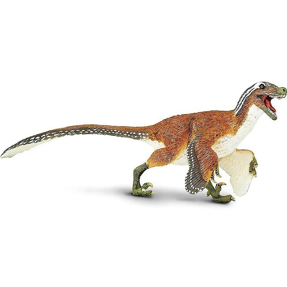 Image of Prehistoric World Gefiederter Velociraptor Multicolor