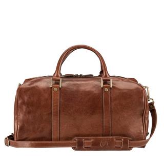 Maxwell Scott  FleroS - Kleine Leder Weekender Reisetasche 