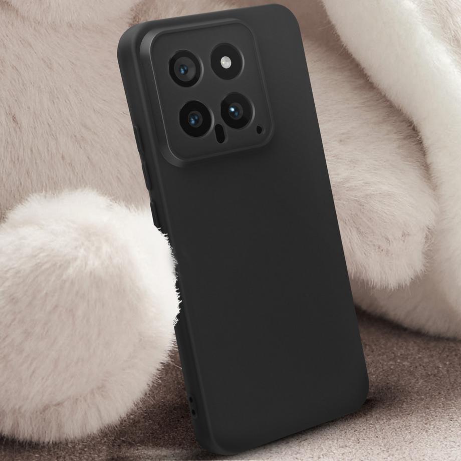 Avizar  Cover Xiaomi 14 semi-rigida nera 