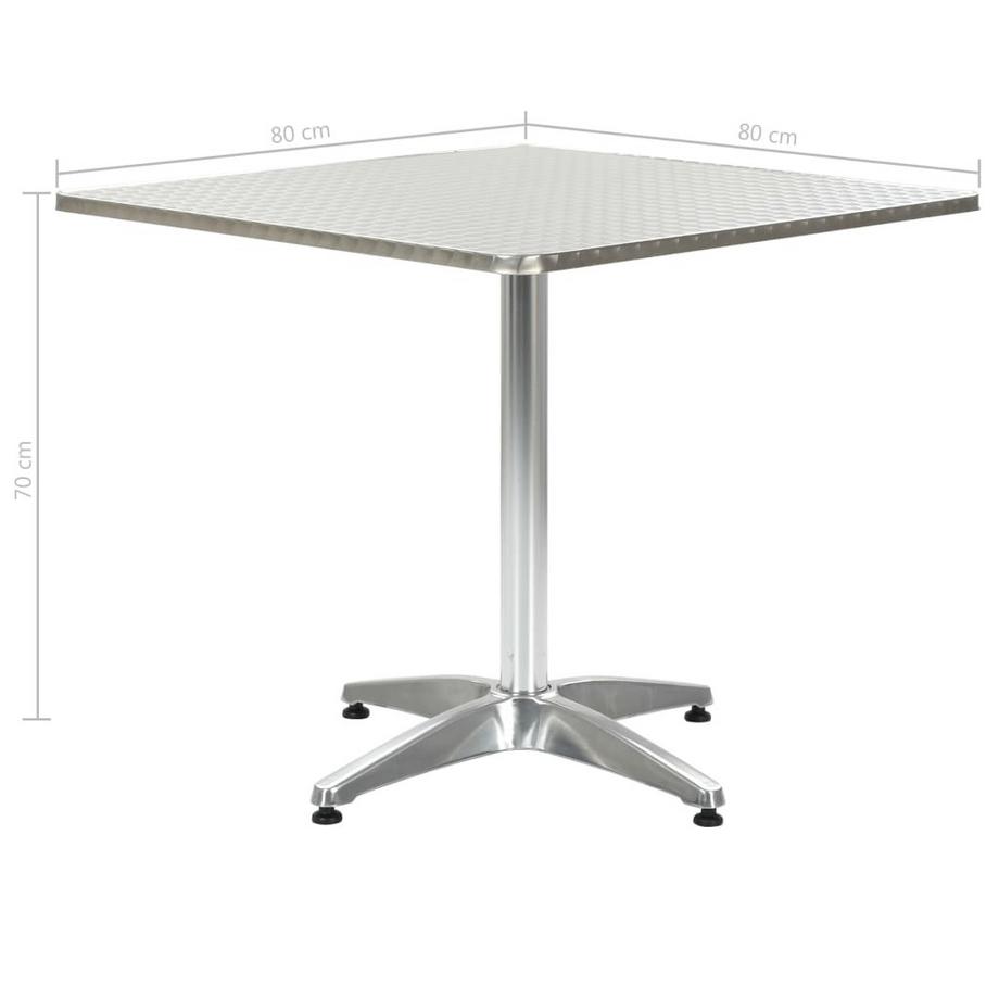 VidaXL Gartentisch metall  