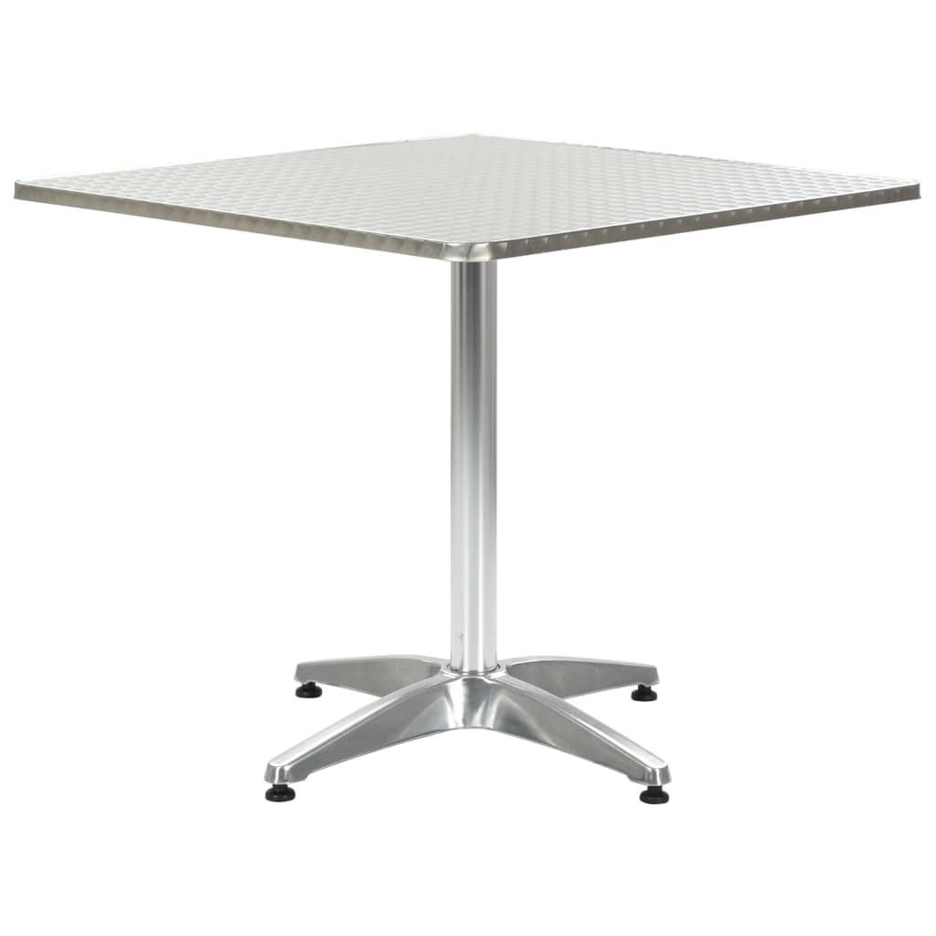 VidaXL Table de jardin métal  