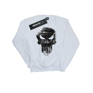 MARVEL  The Punisher Distrressed Skull Sweatshirt 