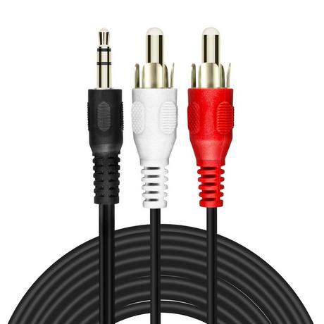 Avizar  3.5 Klinke 2x RCA Audiokabel 5m LinQ 