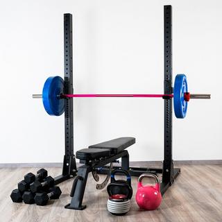 GladiatorFit  Rackstation / Hantelkäfig Pro Muskelaufbau Stahl 