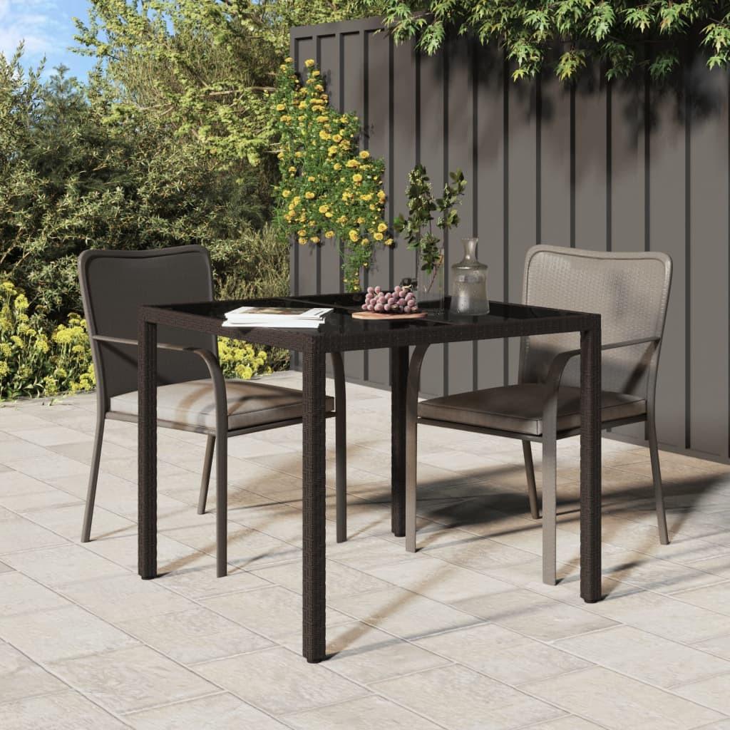 VidaXL Gartentisch poly-rattan  