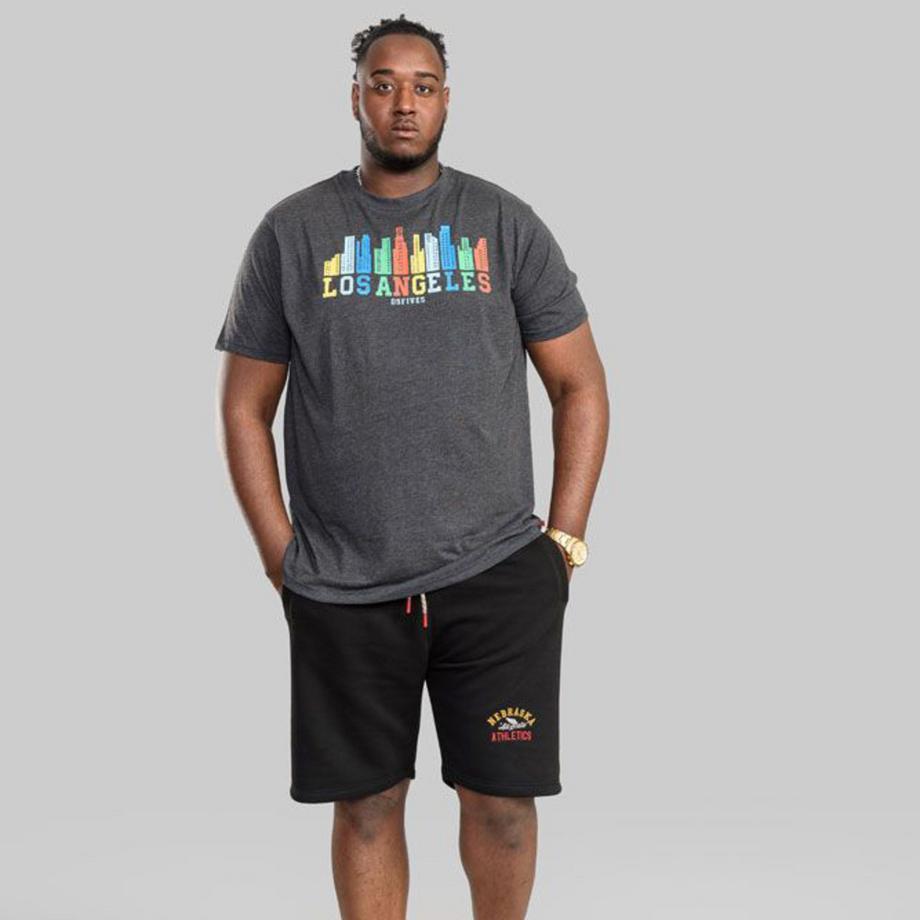 Duke Hemford T-Shirt Imprimé Skyline  