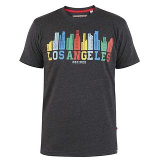 Duke Hemford Skyline Print T-Shirt  