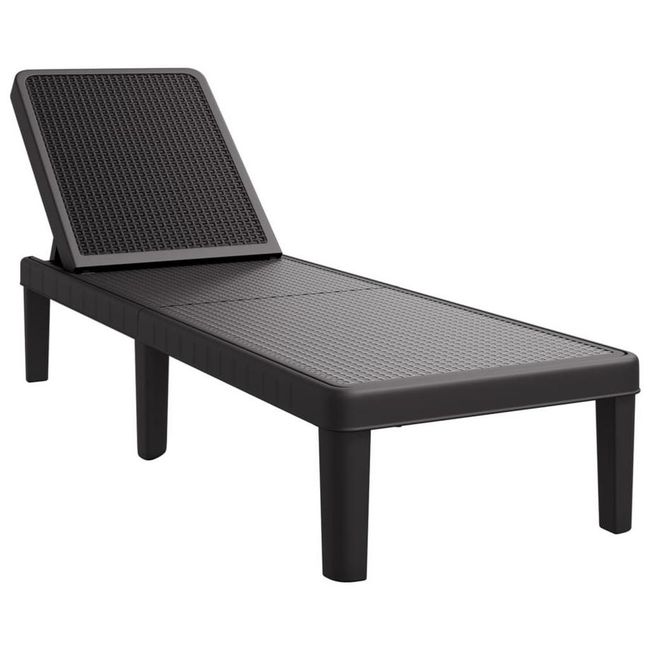 VidaXL Chaise longue polypropylène  