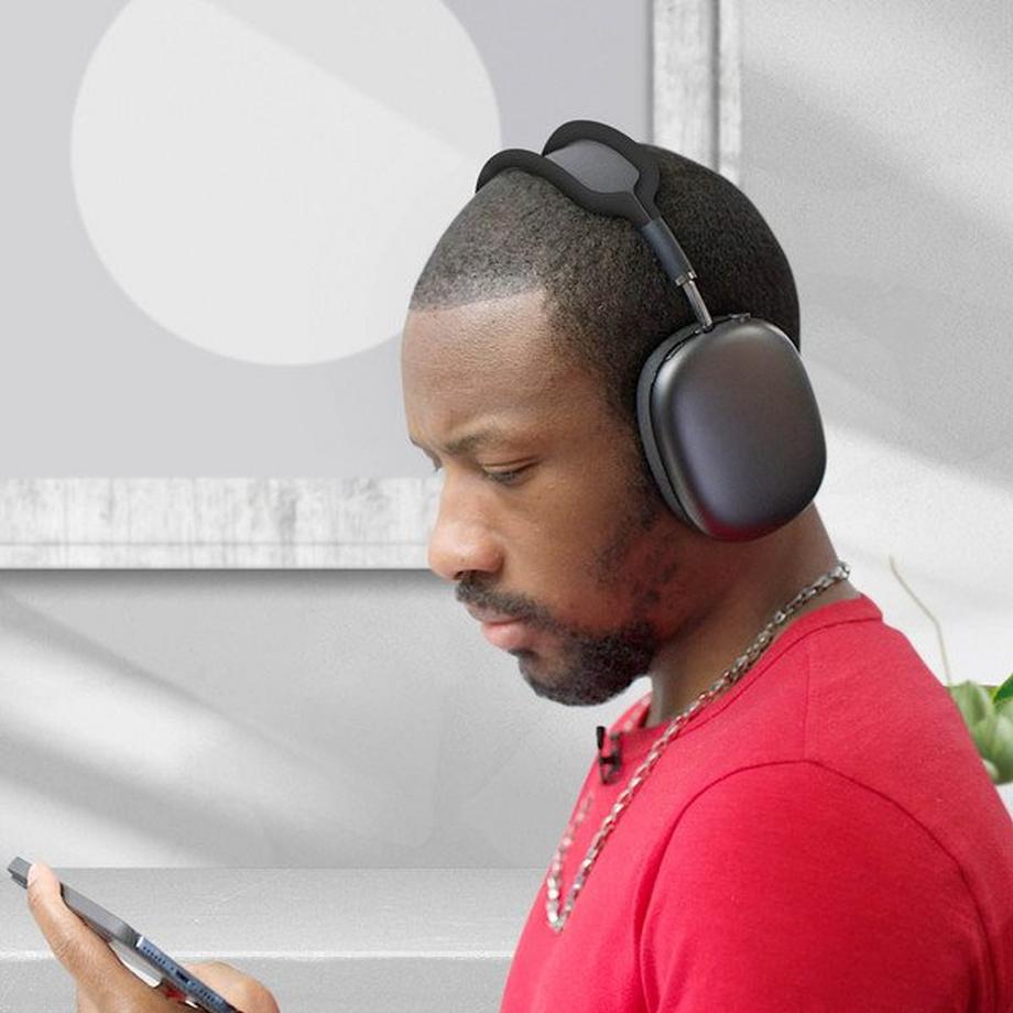 Avizar  AirPods Max Kopfbügel Schutz Schwarz 