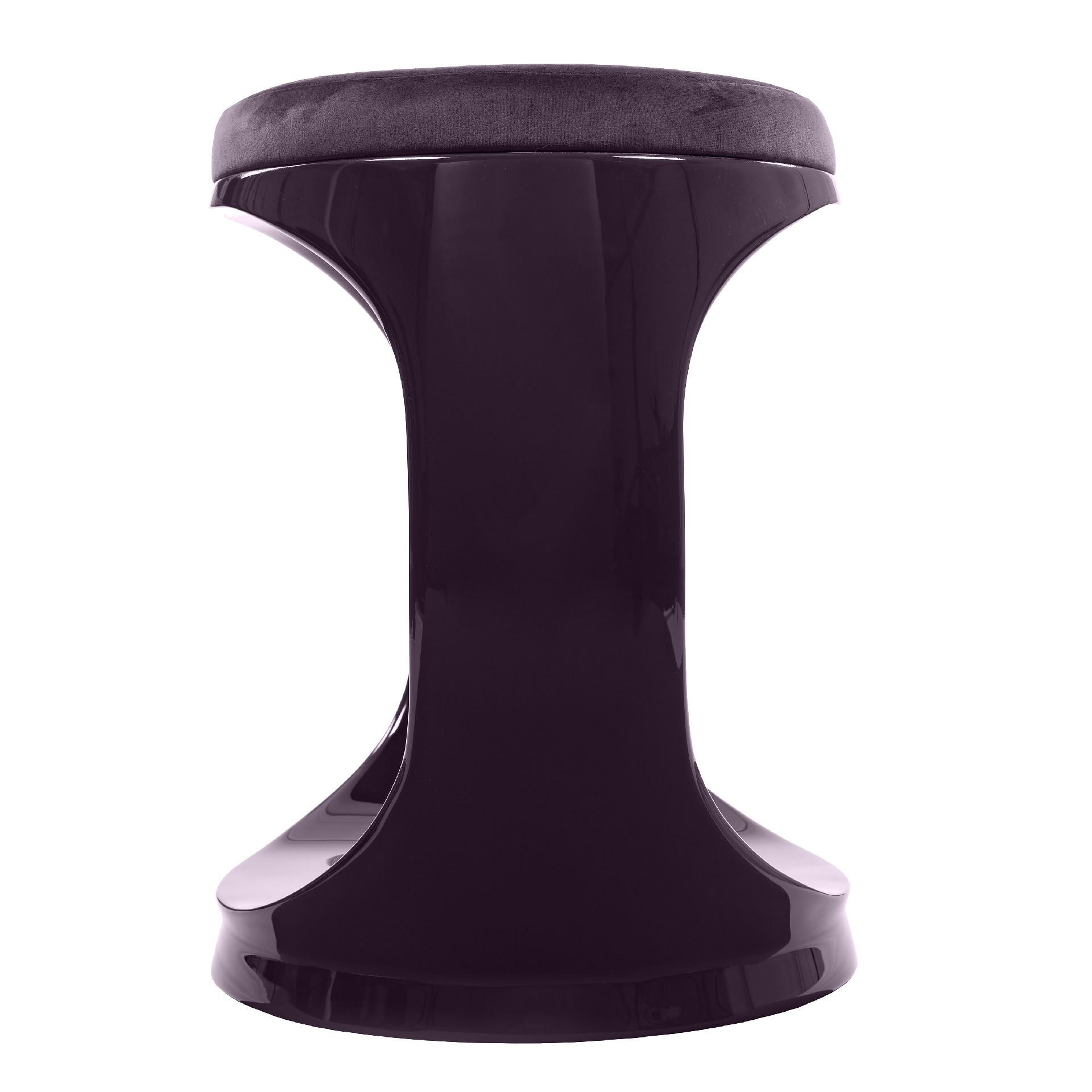 Softicated Tabouret, Signet Ring, Aubergine  