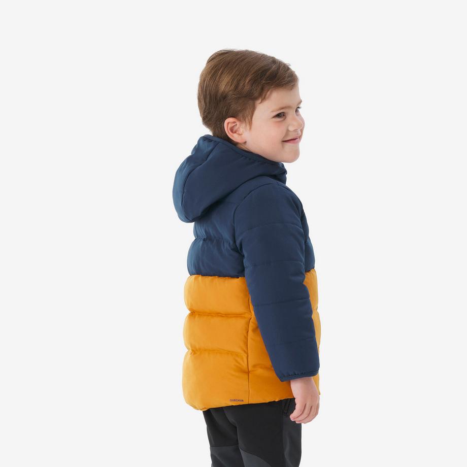 QUECHUA Giacca imbottita bambino calda trekking  