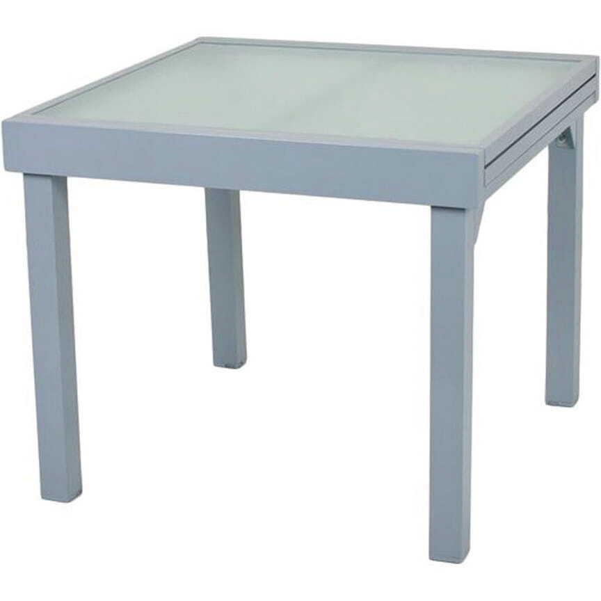 mutoni pleasure Garten Ausziehtisch Lola Glas 90-180x90  