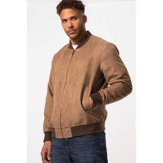 Sthuge  Blouson en velours avec col esprit teddy américain, jusqu'au 8 XL 