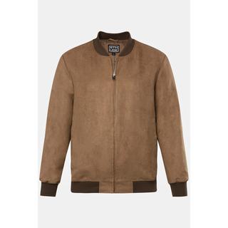 Sthuge  Blouson en velours avec col esprit teddy américain, jusqu'au 8 XL 