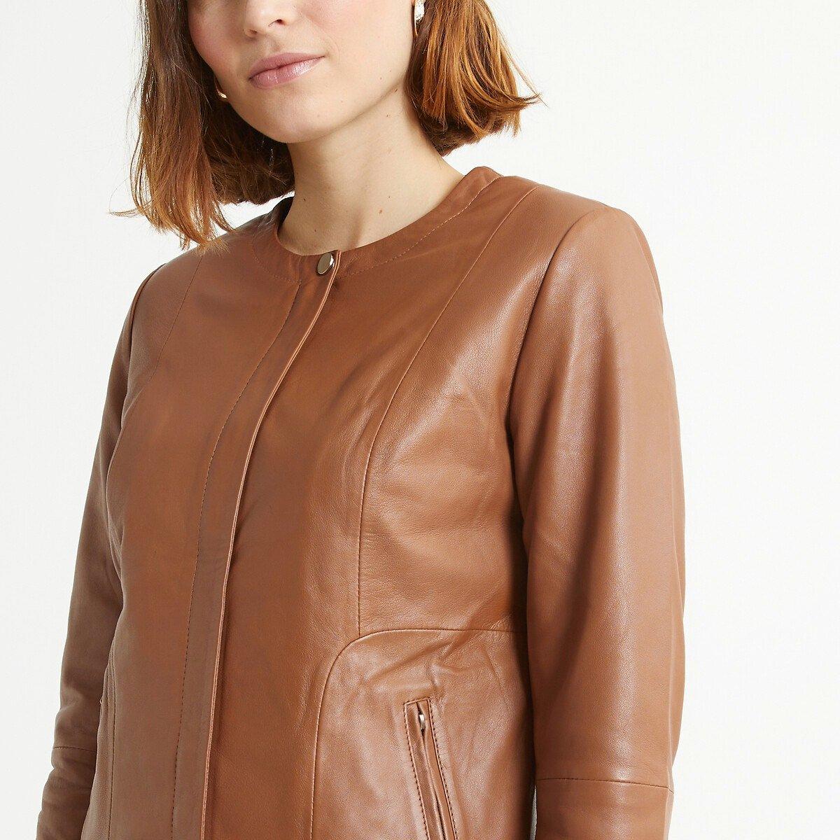 La Redoute Collections Kurzer Blouson aus Schafsleder  