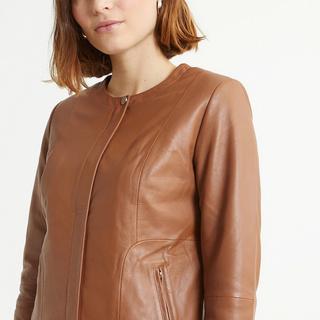 La Redoute Collections Kurzer Blouson aus Schafsleder  