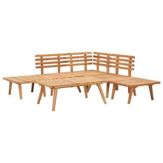 VidaXL Ensemble de canapés de jardin bois d'acacia  