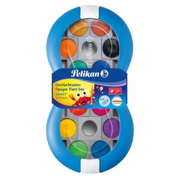 PELIKAN Deckfarbkasten Space 724617 Tube 12+1 Stück