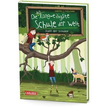 Die unlangweiligste Schule der Welt 5: Duell der Schulen Kirschner, Sabrina J.; Parciak, Monika (Illustrationen) Gebundene Ausgabe 