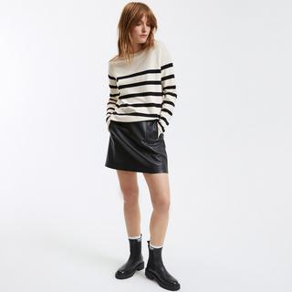 La Redoute Collections Minirock aus Lederimitat  