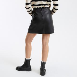 La Redoute Collections Minirock aus Lederimitat  