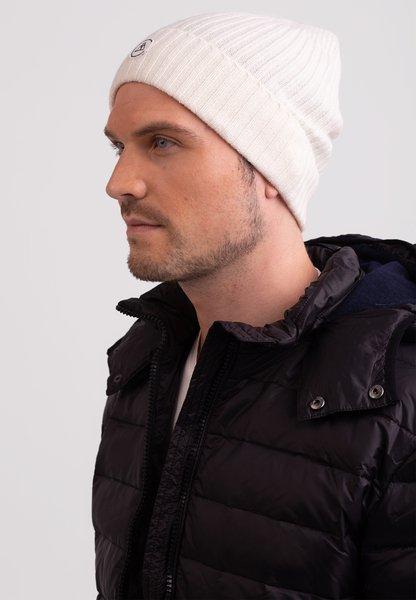 CASH-MERE.CH Cashmere Berretto a Costine Fini  