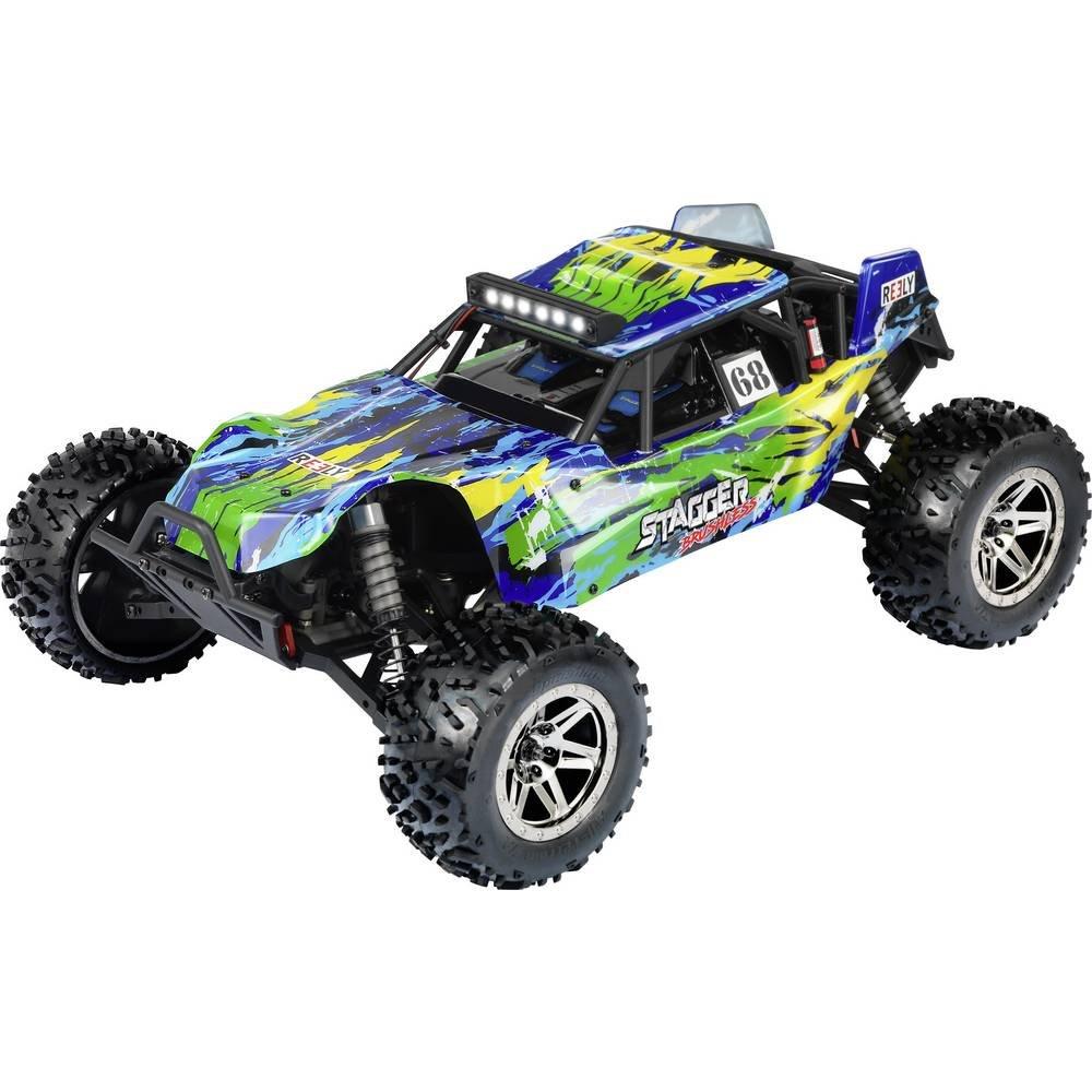 Image of 1:10 Elektro Sandbuggy Stagger BL 100% RtR Super Combo Multicolor