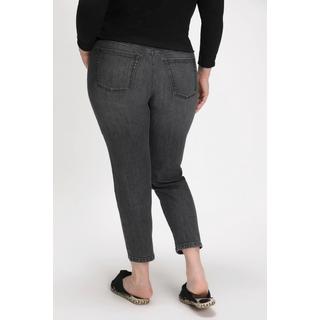 Ulla Popken  Mom jeans con taglio a cinque tasche e cintura comfort 