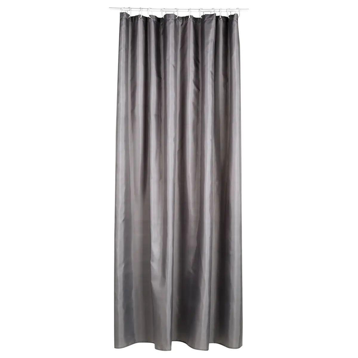 5five Duschvorhang – Polyester – Grau  