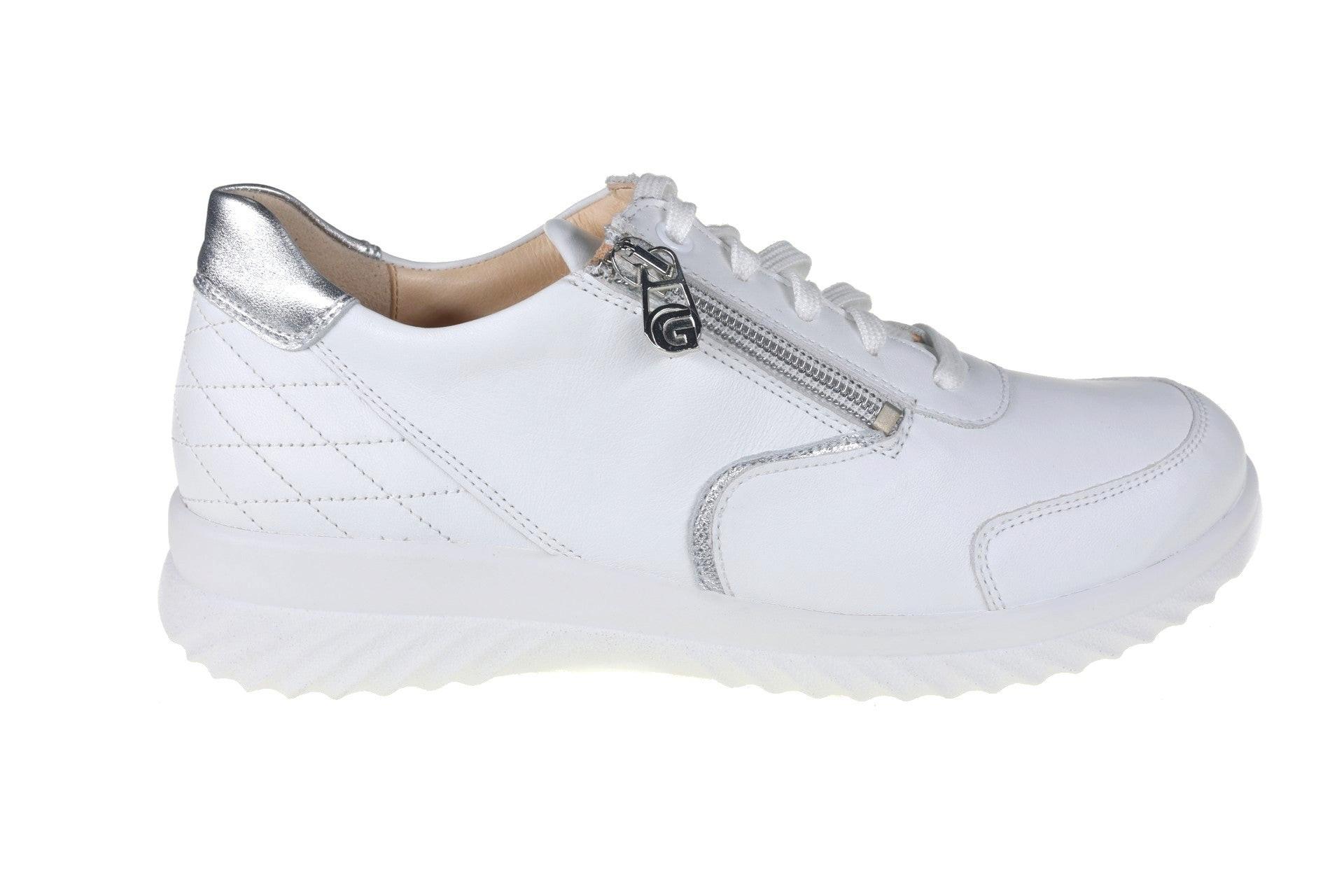 Image of Heike - Leder Sneaker Damen Weiss 38