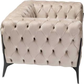 KARE Design Fauteuil Bellissima Velvet beige  