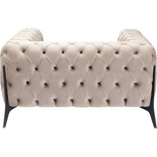 KARE Design Fauteuil Bellissima Velvet beige  