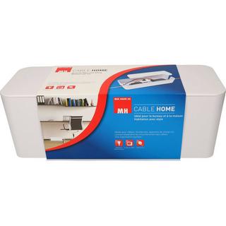 Max Hauri  Kabelbox (400 x 138 x 155 mm, Weiss) 