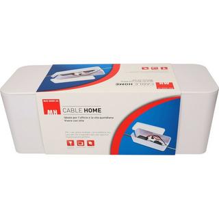 Max Hauri  Kabelbox (400 x 138 x 155 mm, Weiss) 