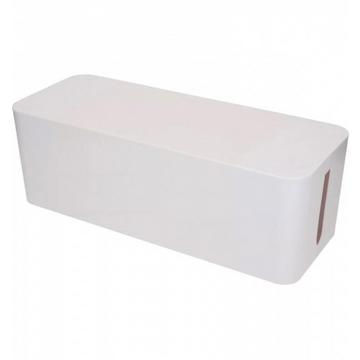 Kabelbox (400 x 138 x 155 mm, Weiss)
