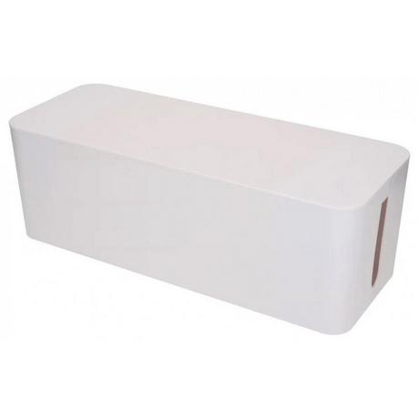 Max Hauri  Kabelbox (400 x 138 x 155 mm, Weiss) 