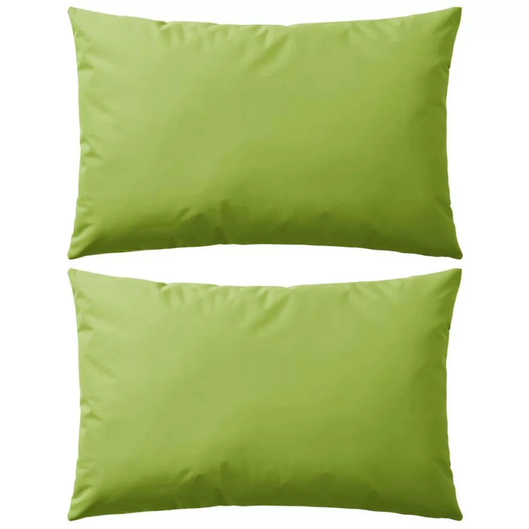 VidaXL - Oreiller d'extérieur polyester, One Size, Vert
